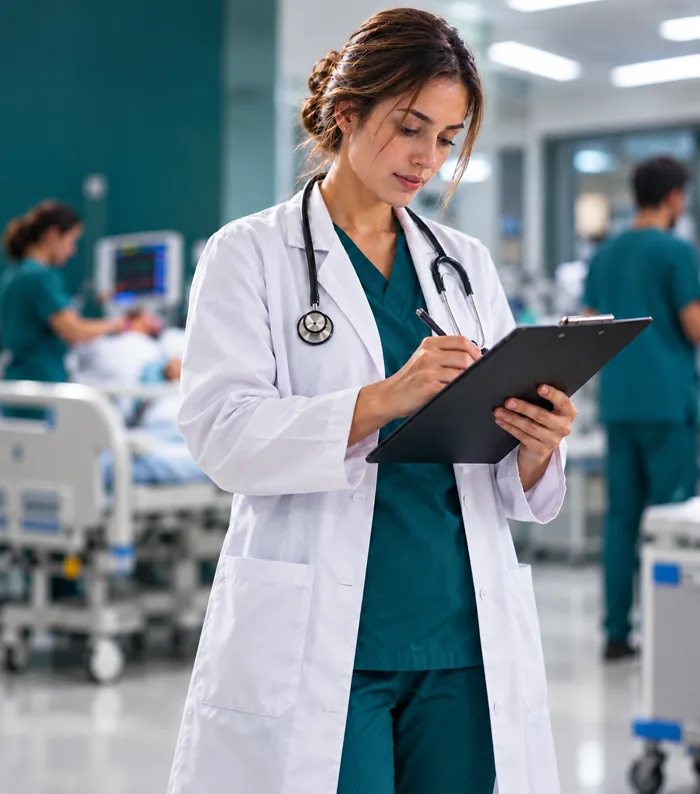 Estudantes do curso de Medicina