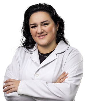 Andrielle, Graduada em Biomedicina